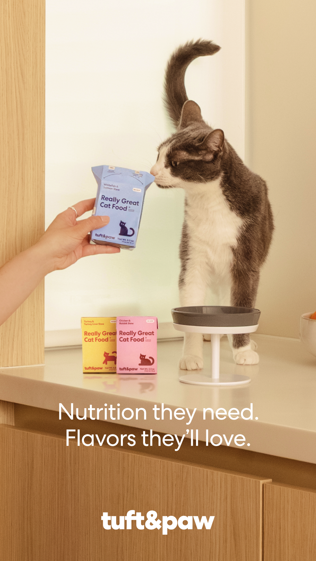 Tuft & Paw Facebook ad
