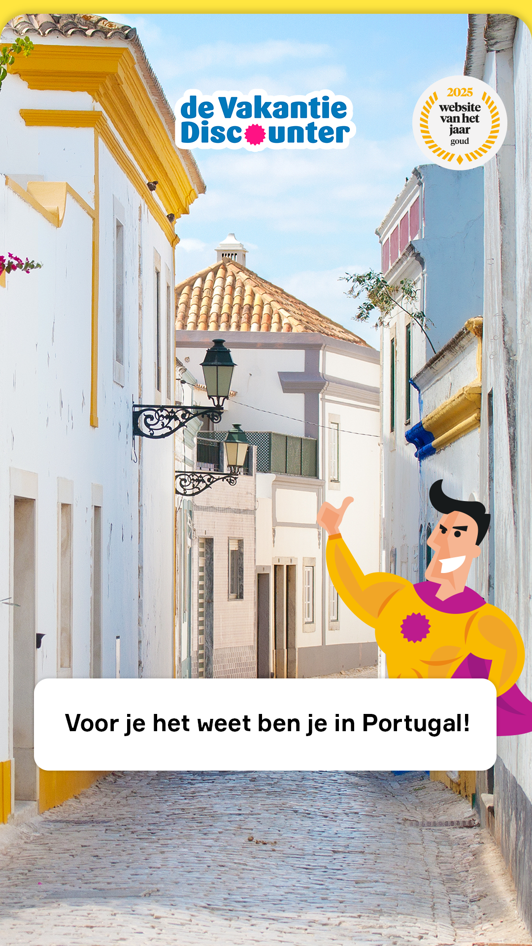 de VakantieDiscounter Facebook ad