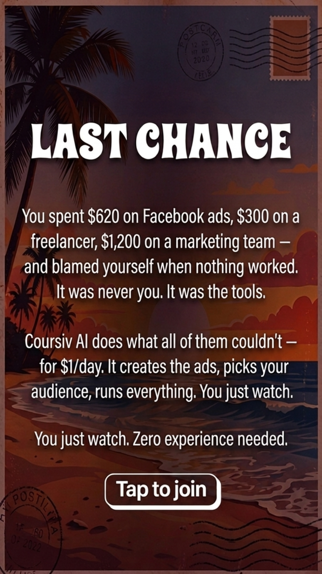 Practical AI Facebook ad