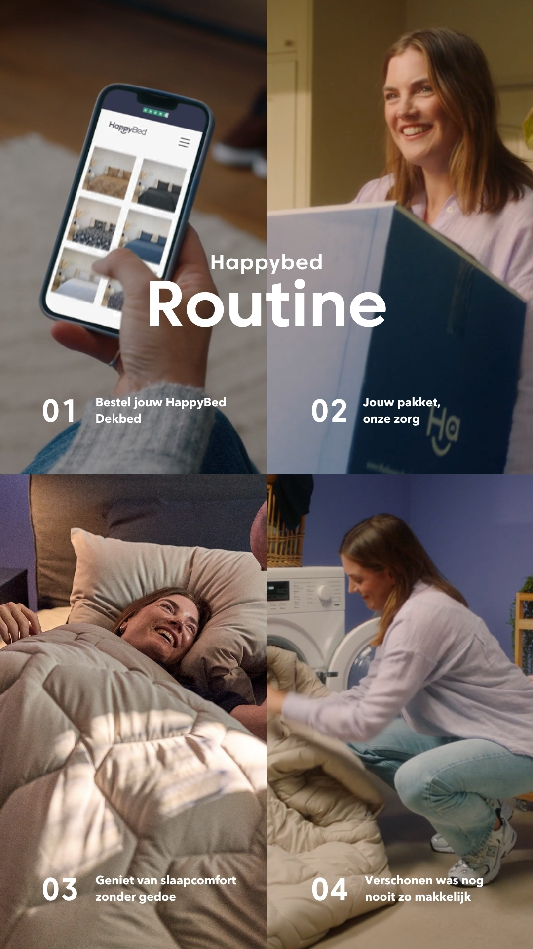 HappyBed Facebook ad