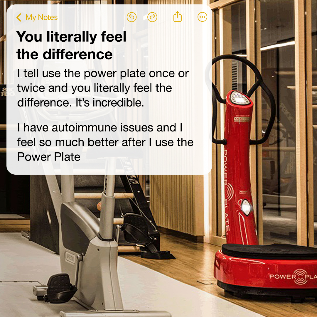 Power Plate Beauty & Wellness Facebook ad