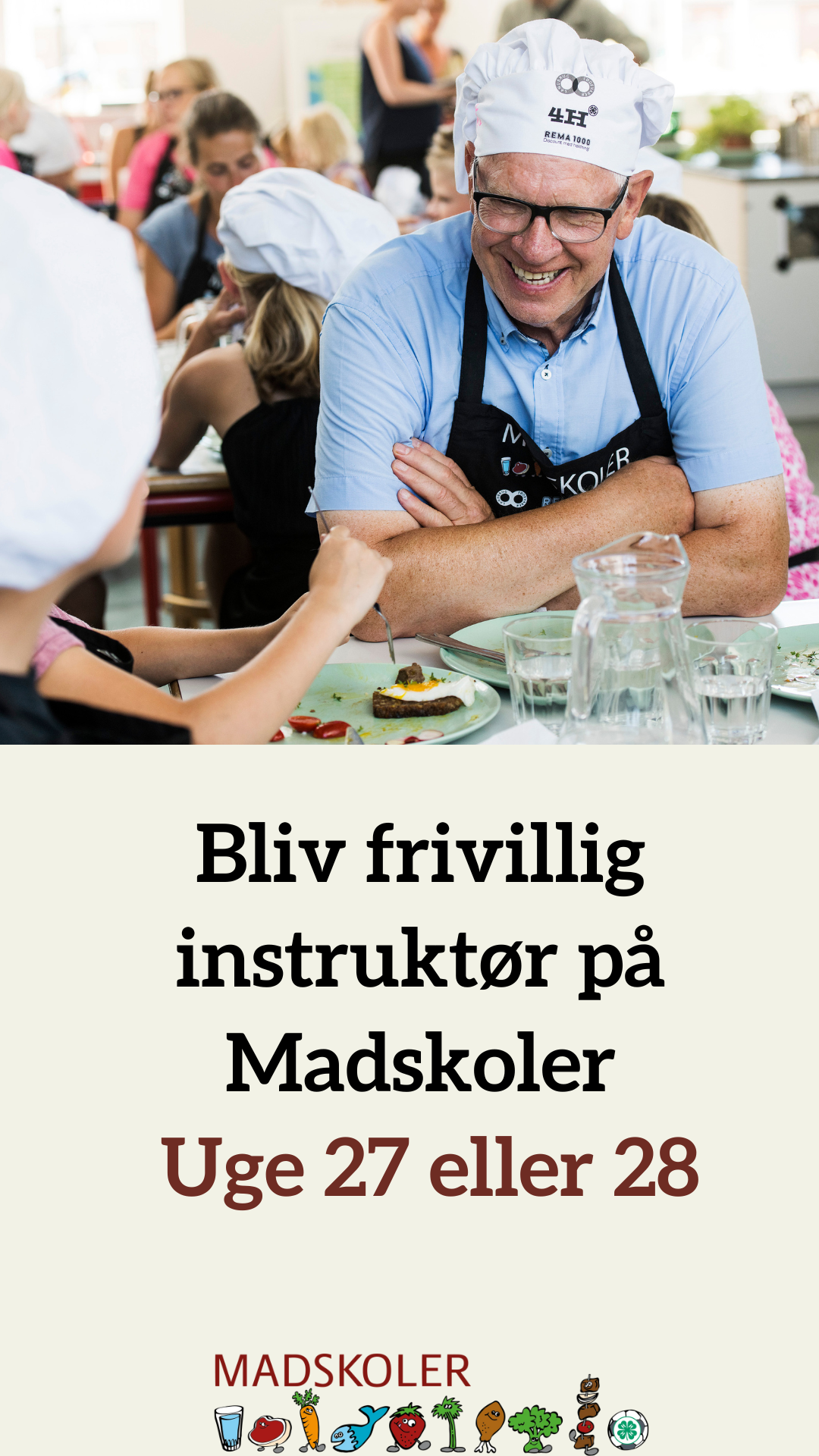Madskoler Facebook ad: Gør en forskel for børn