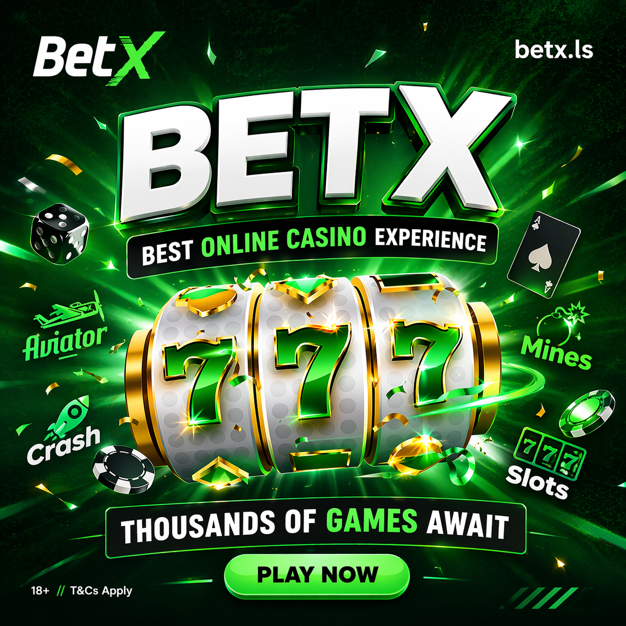 BetX Lesotho Facebook ad: BETX