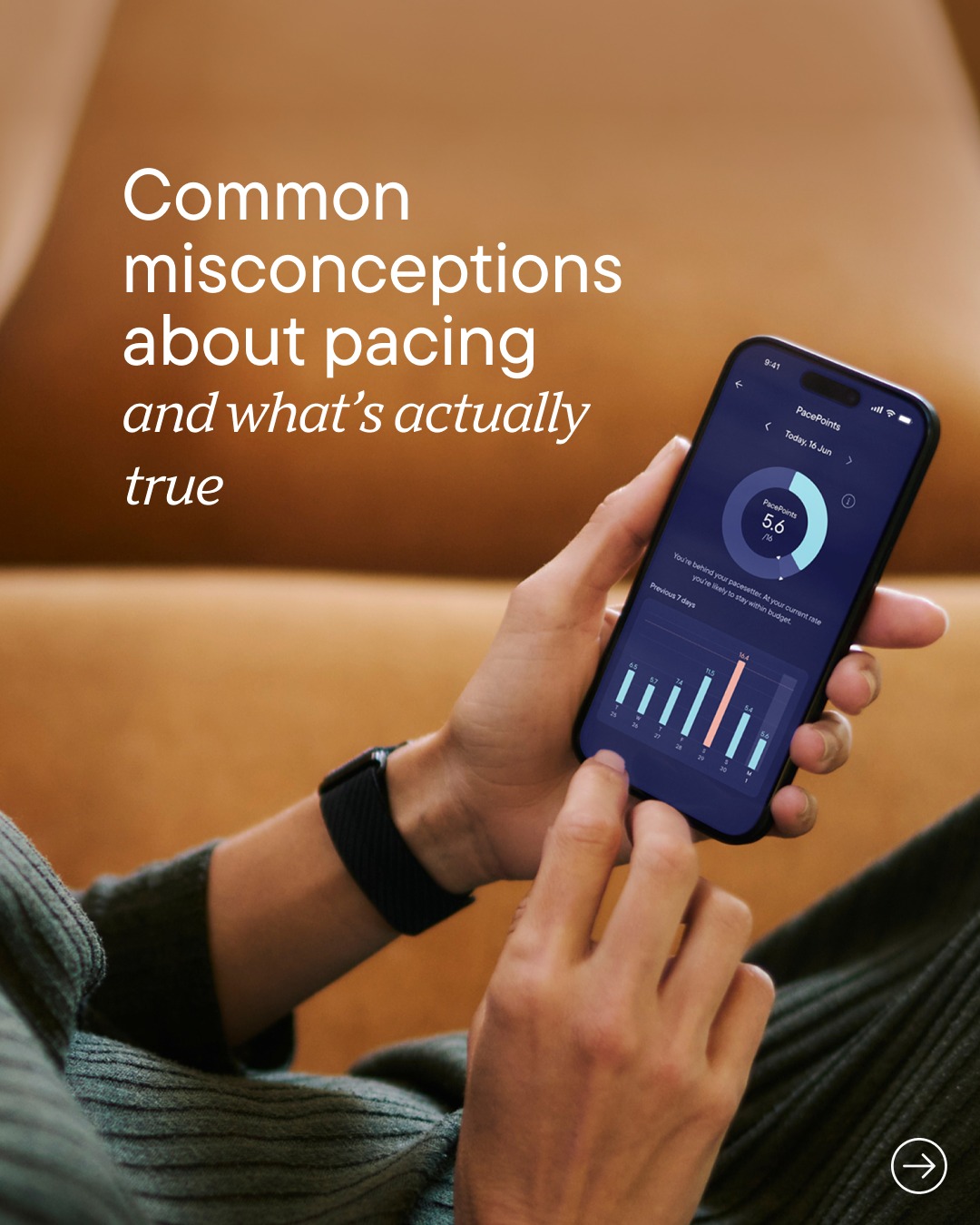 visible.health Facebook ad