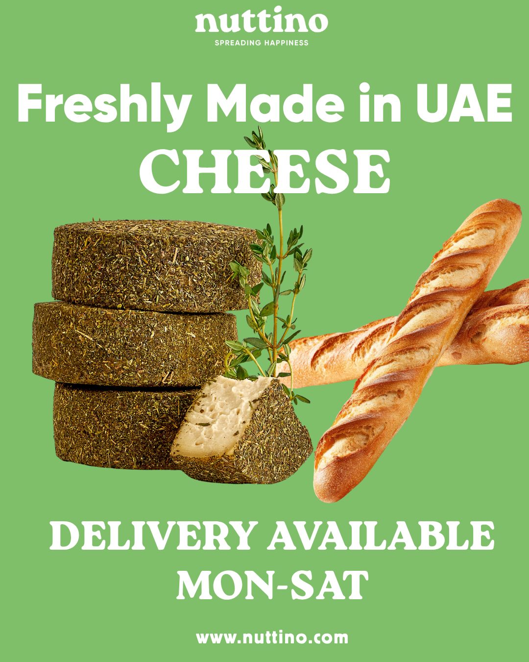 Nuttino Cheez Facebook ad