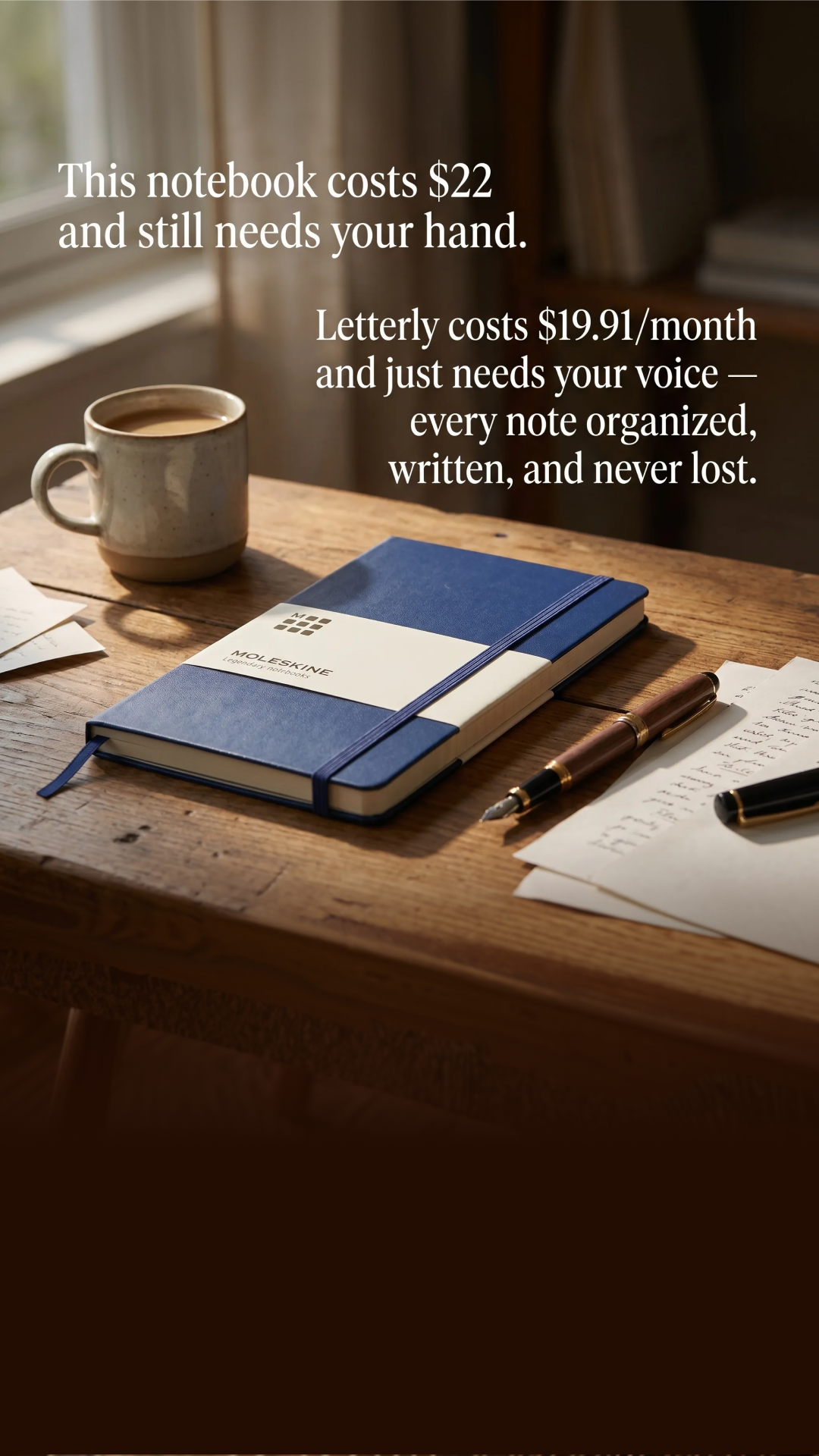 Letterly Facebook ad