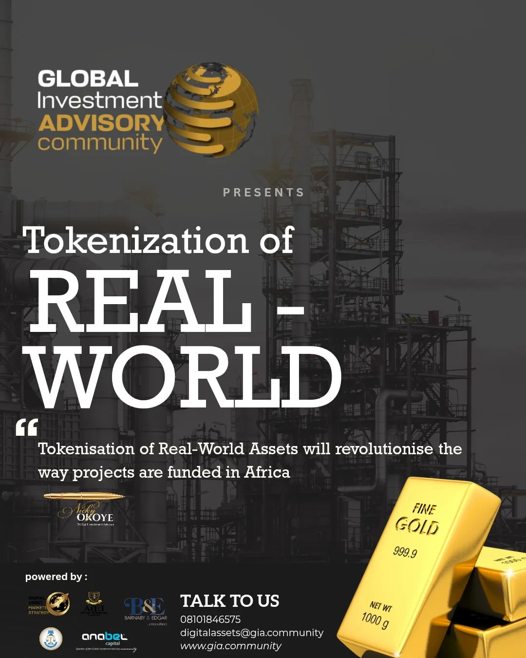 Global Investment Advisory Community Facebook ad: Home - GIA community