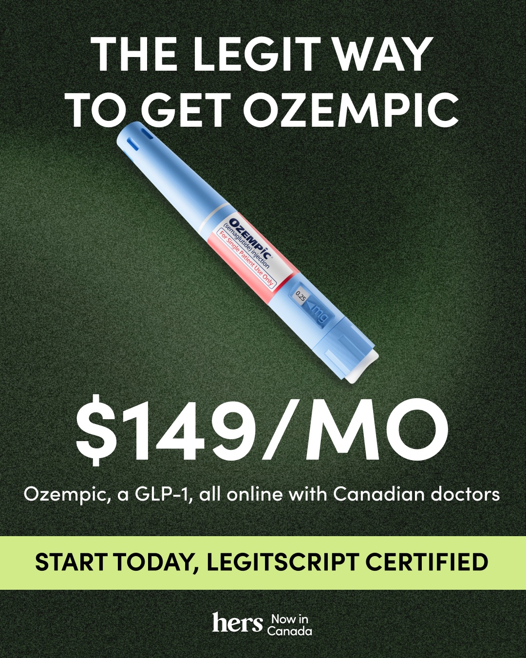 Hers Facebook ad