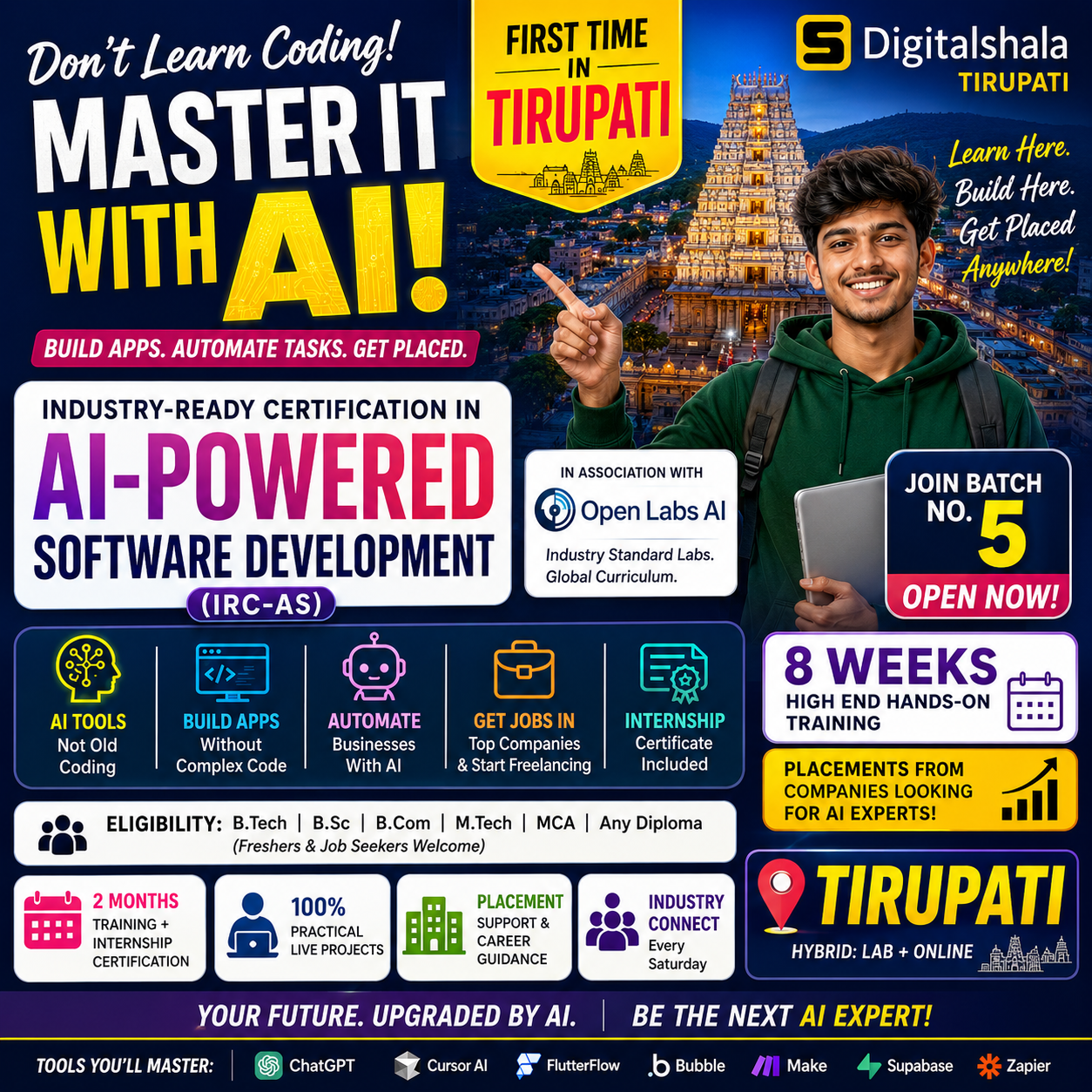 Digitalshala Tirupati Facebook ad