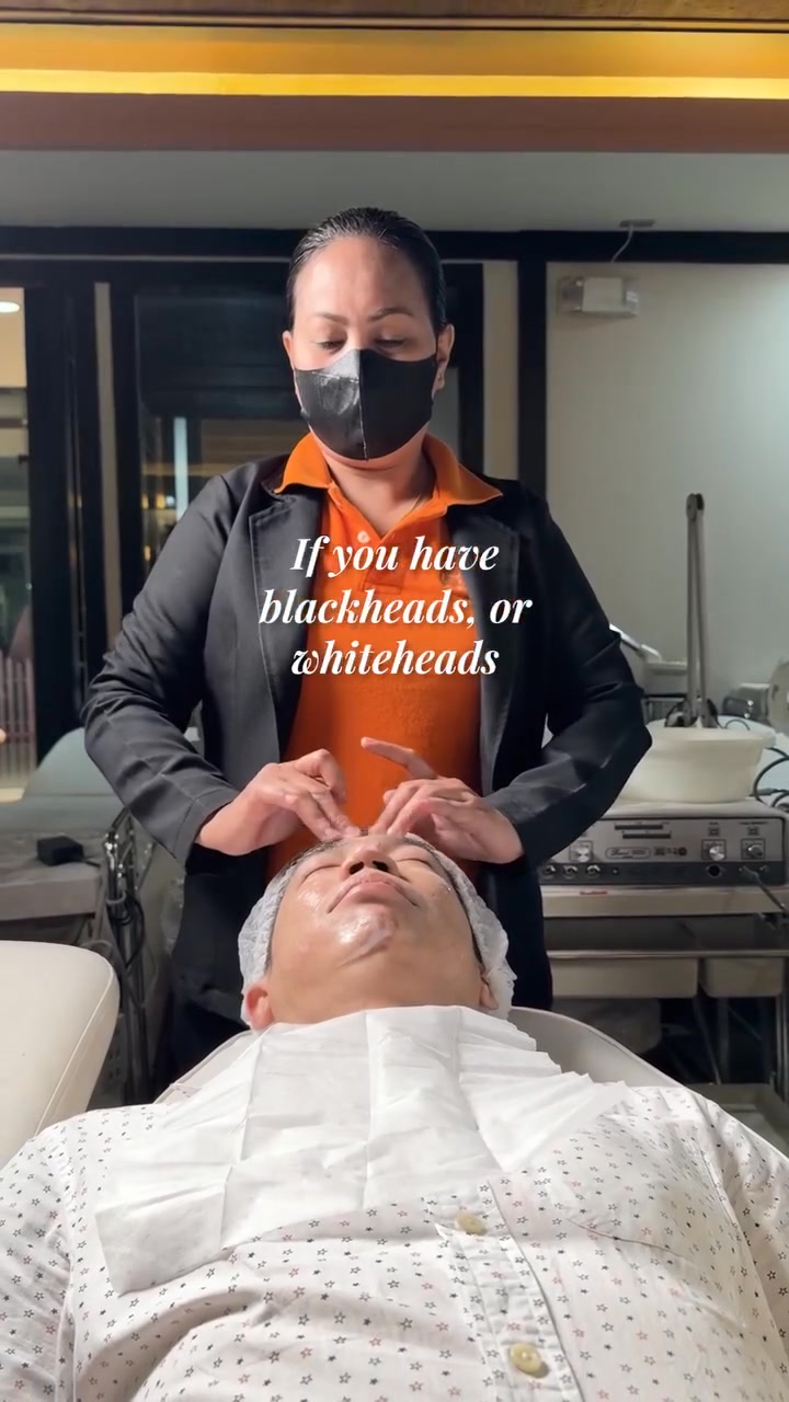 Let's Face It Facebook ad: Facial Cleaning: Bumps, Acne or Blackheads