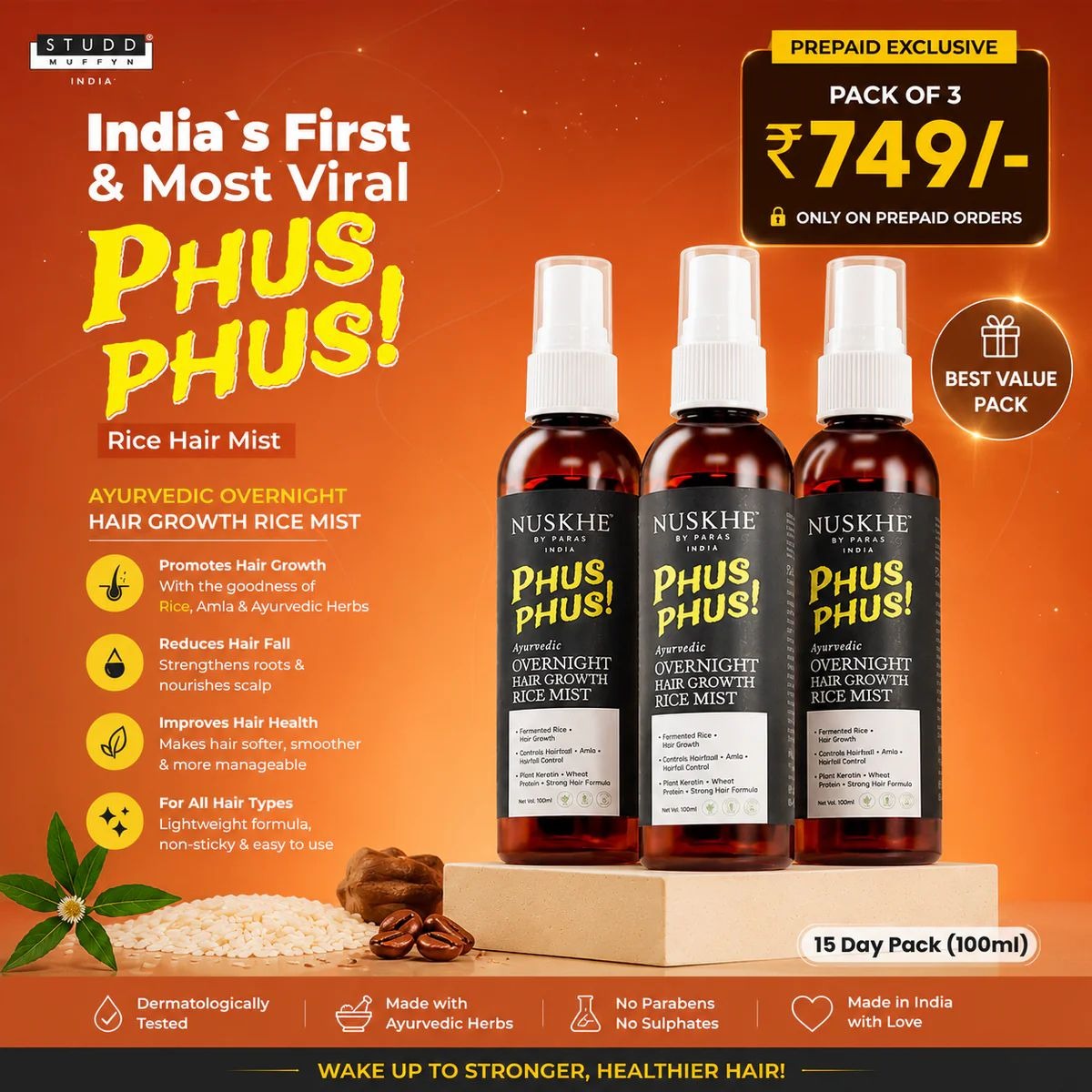 Nuskhe By Paras Facebook ad