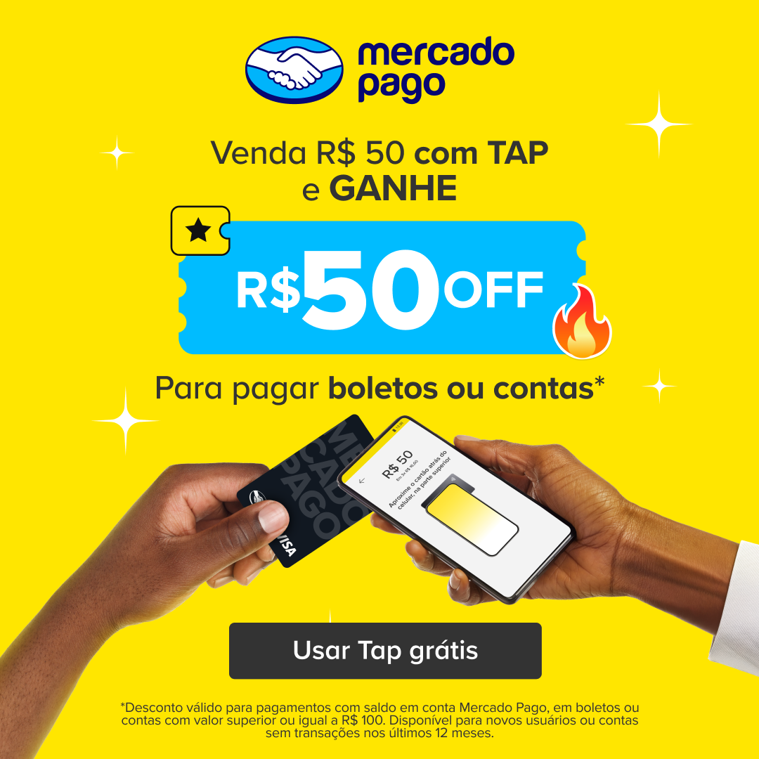 Mercado Pago Facebook ad: Comece a cobrar com Point Tap