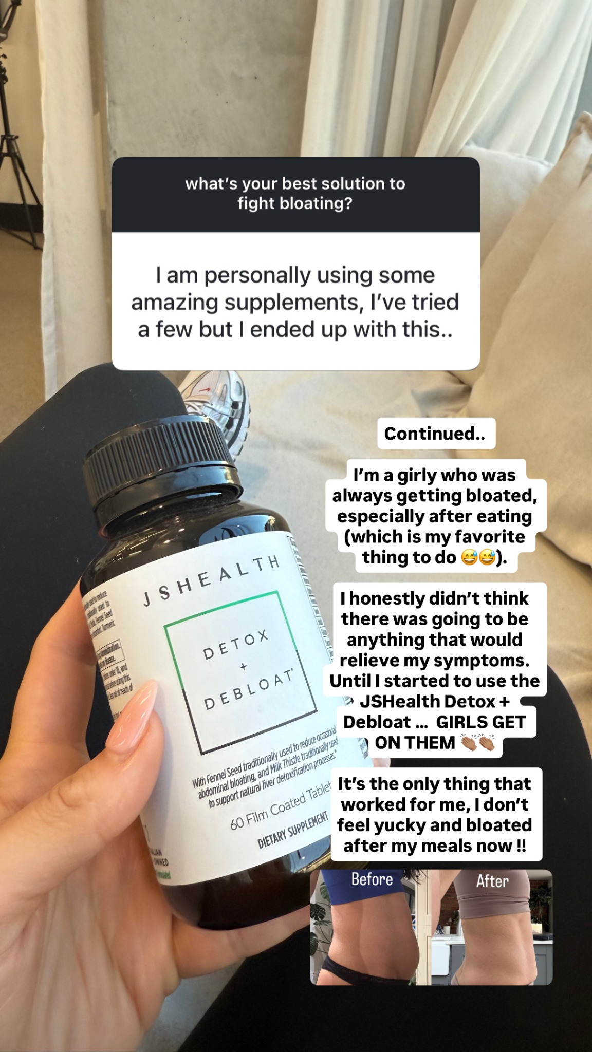 JSHealth Vitamins Results Facebook ad