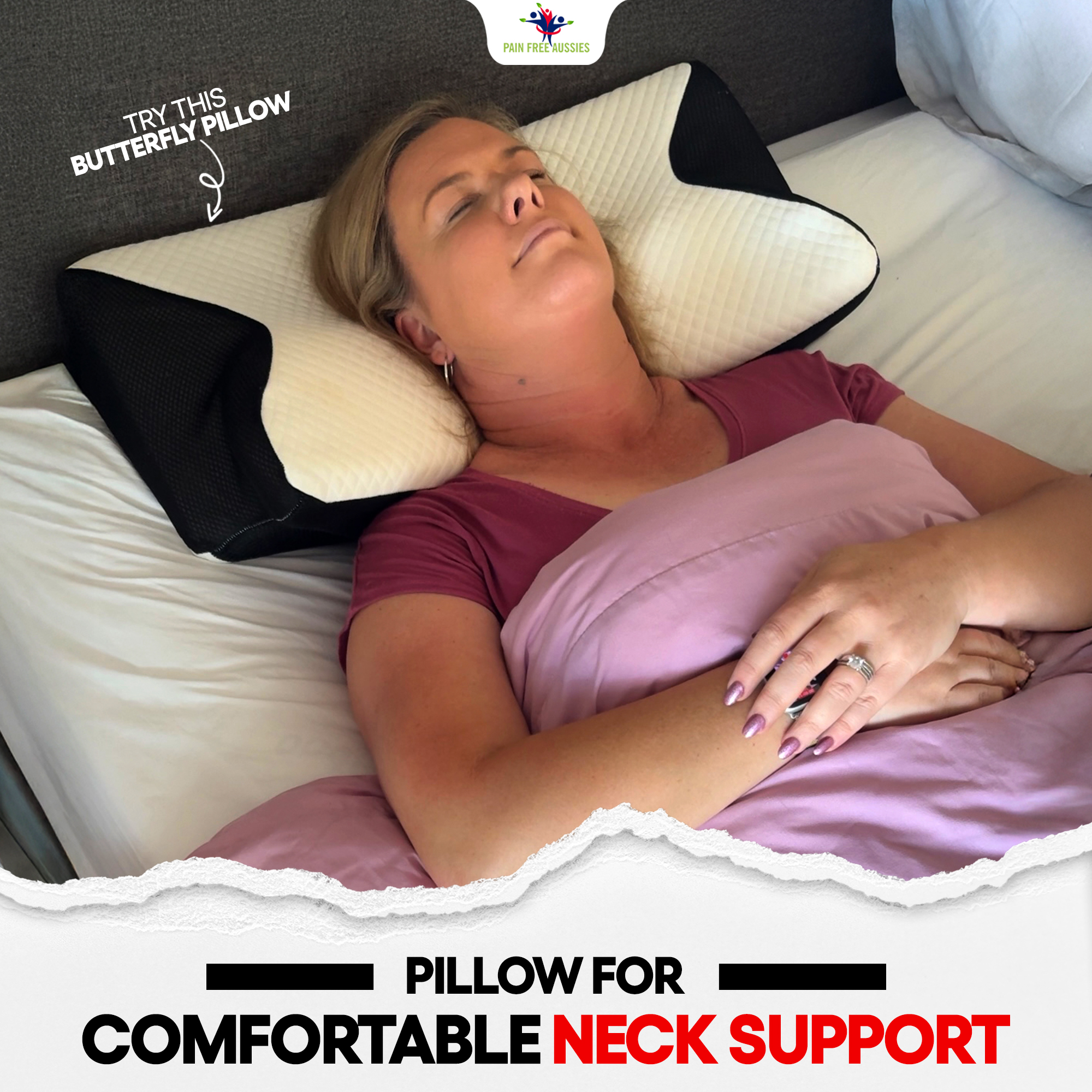Pain Free Aussies Facebook ad