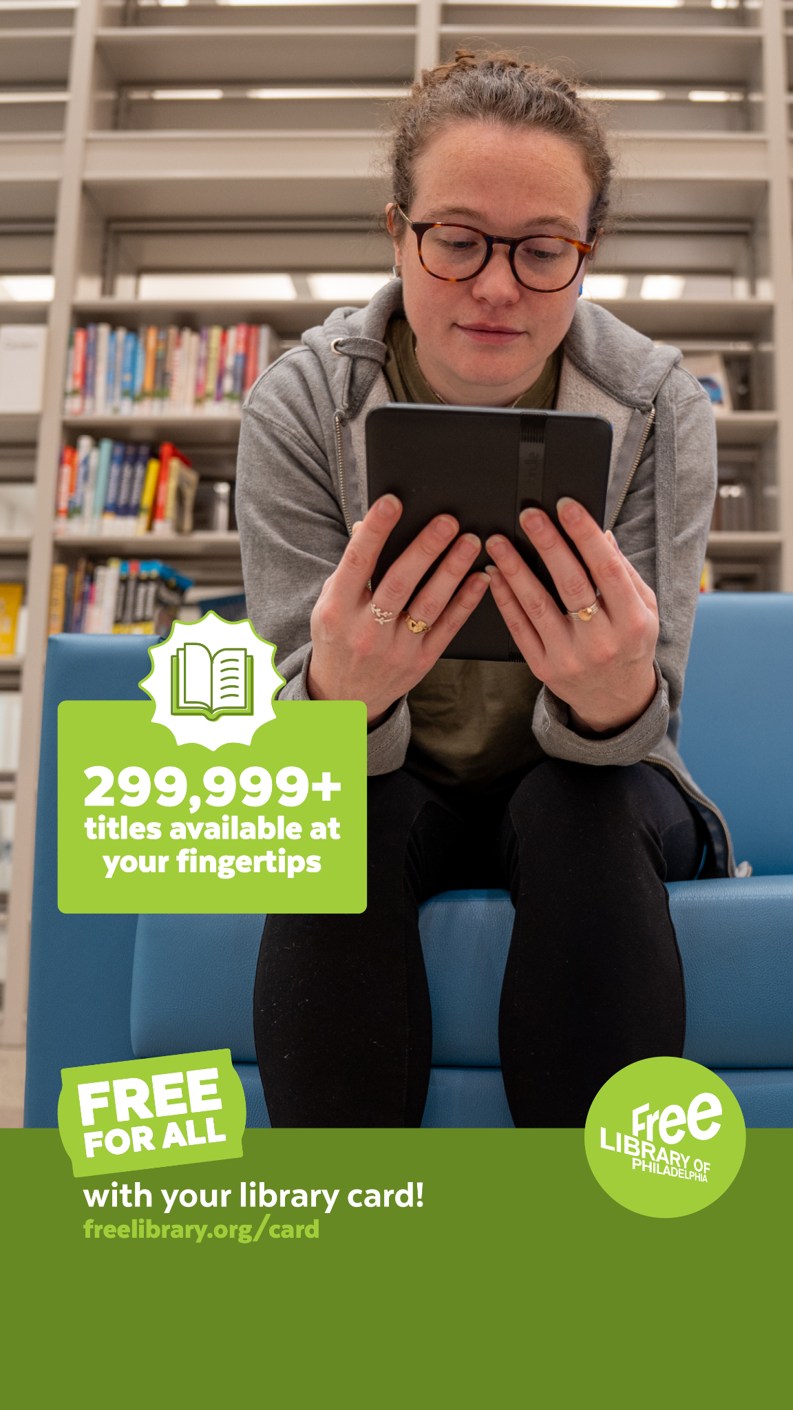 Free Library of Philadelphia Facebook ad from May 27, 2026