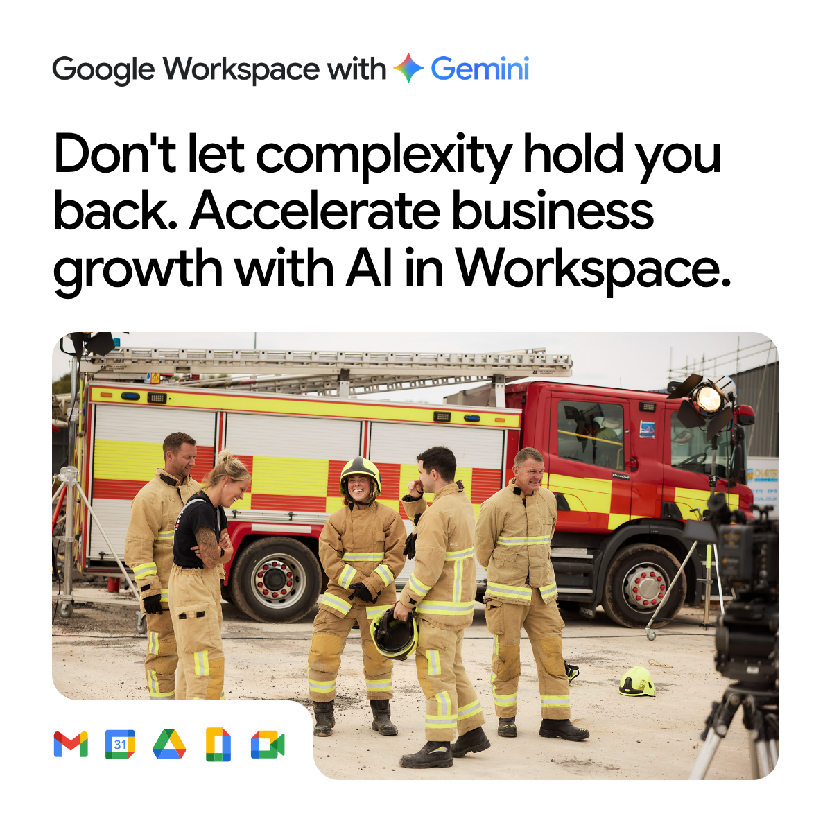 Google Workspace Facebook ad