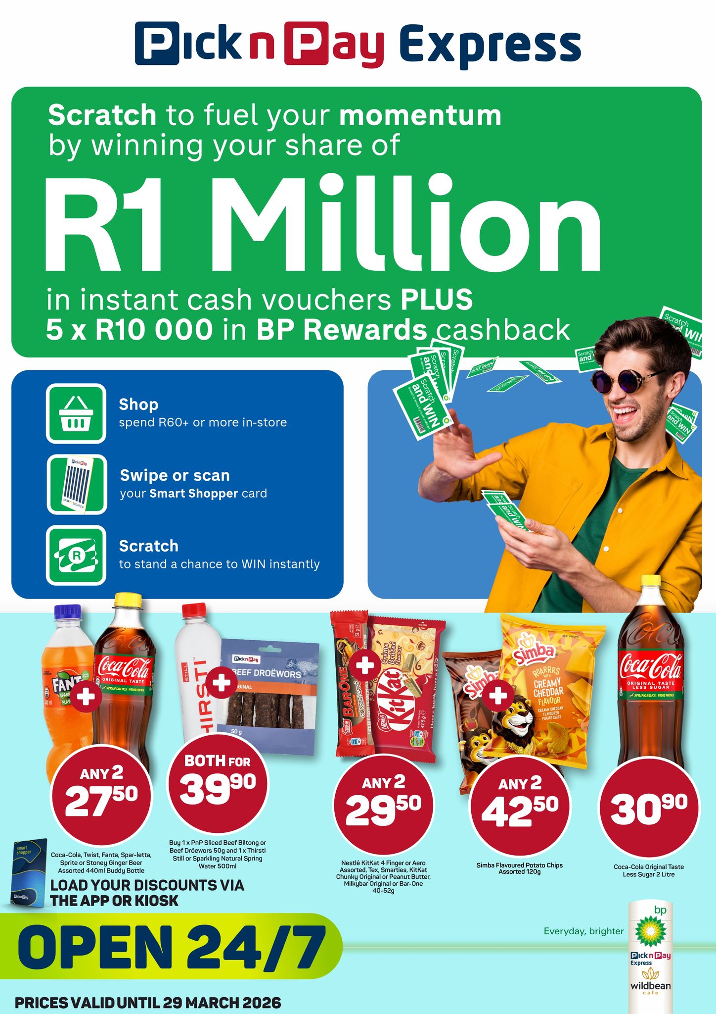 Pick n Pay Express Facebook ad