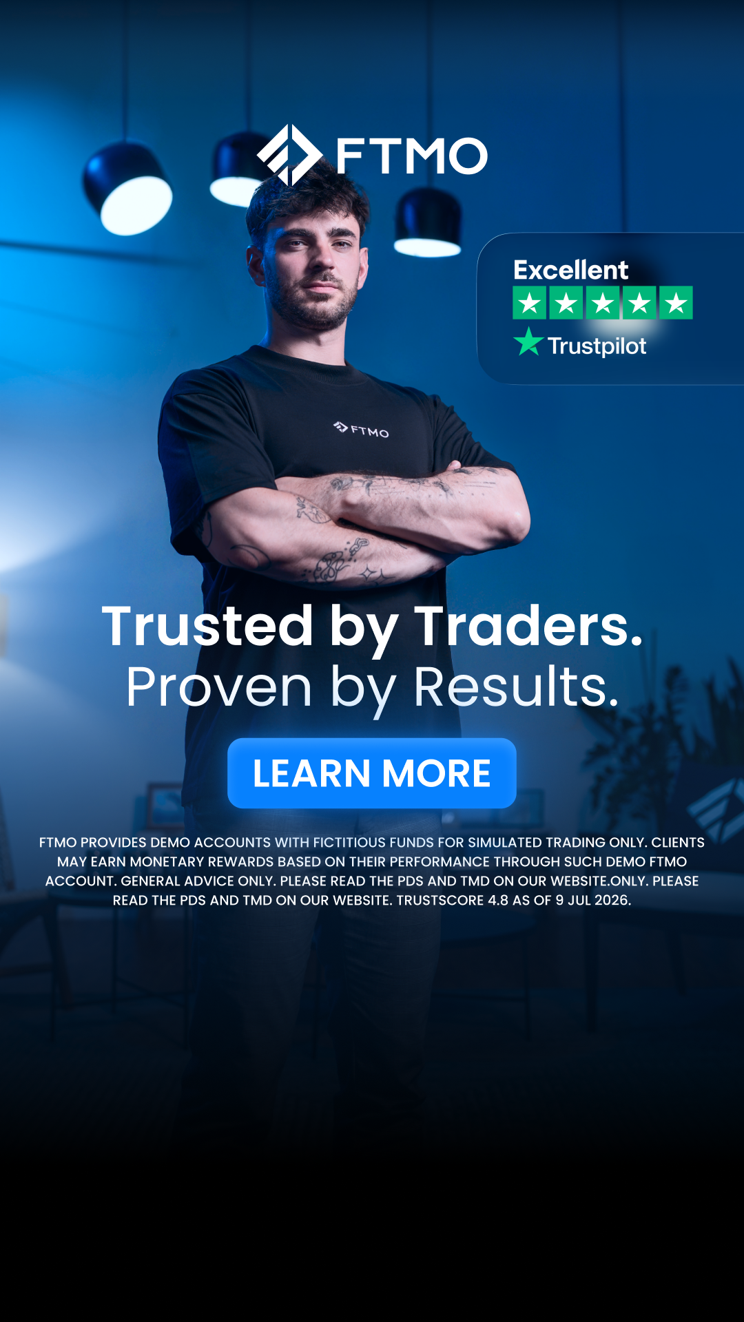 FTMO.com Facebook ad