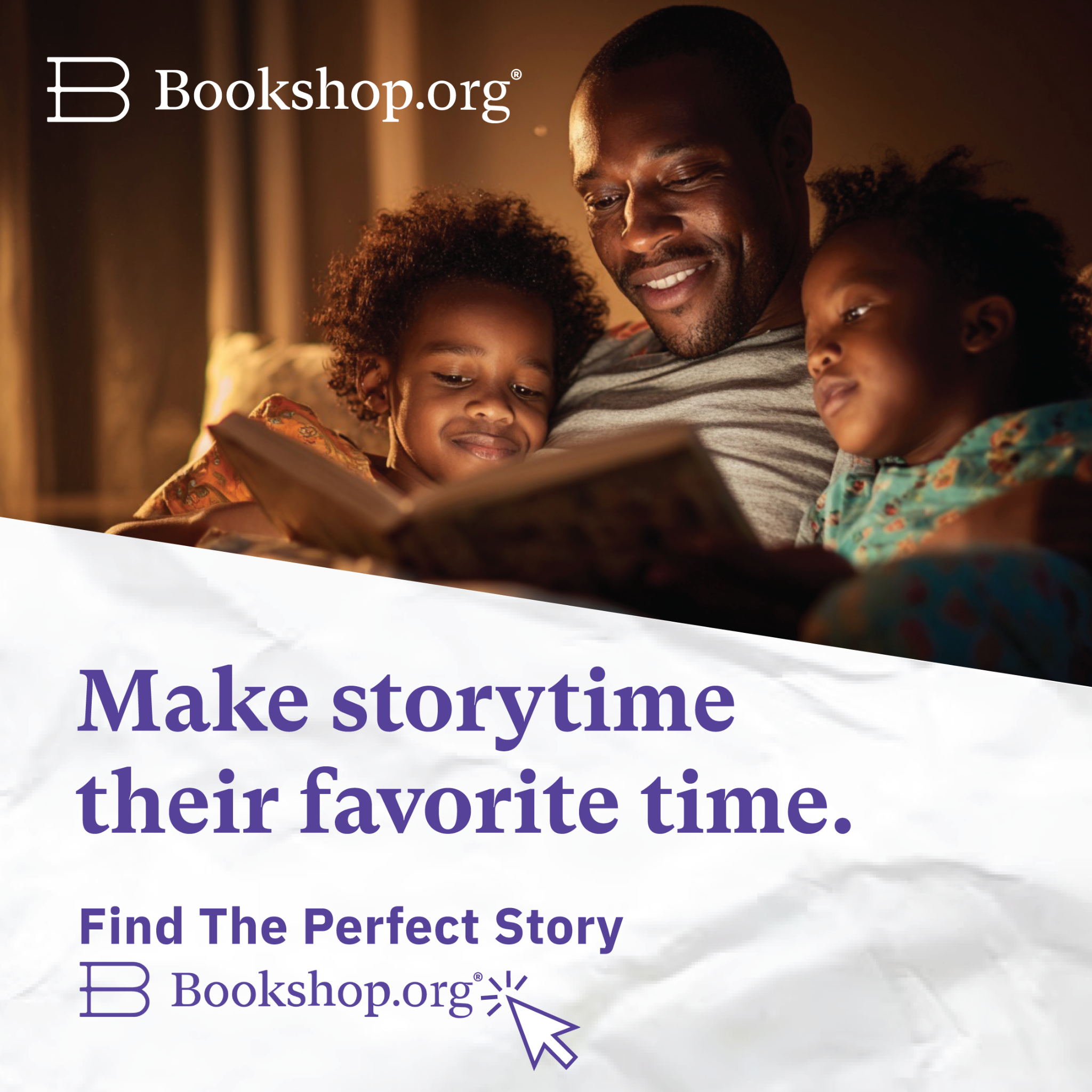 Bookshop Facebook ad