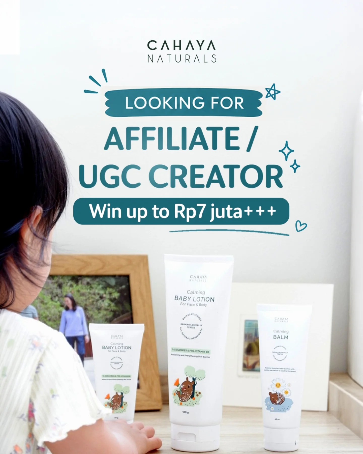 Cahaya Naturals Baby Facebook ad: AFFILIATE CHALLENGE ALERT!