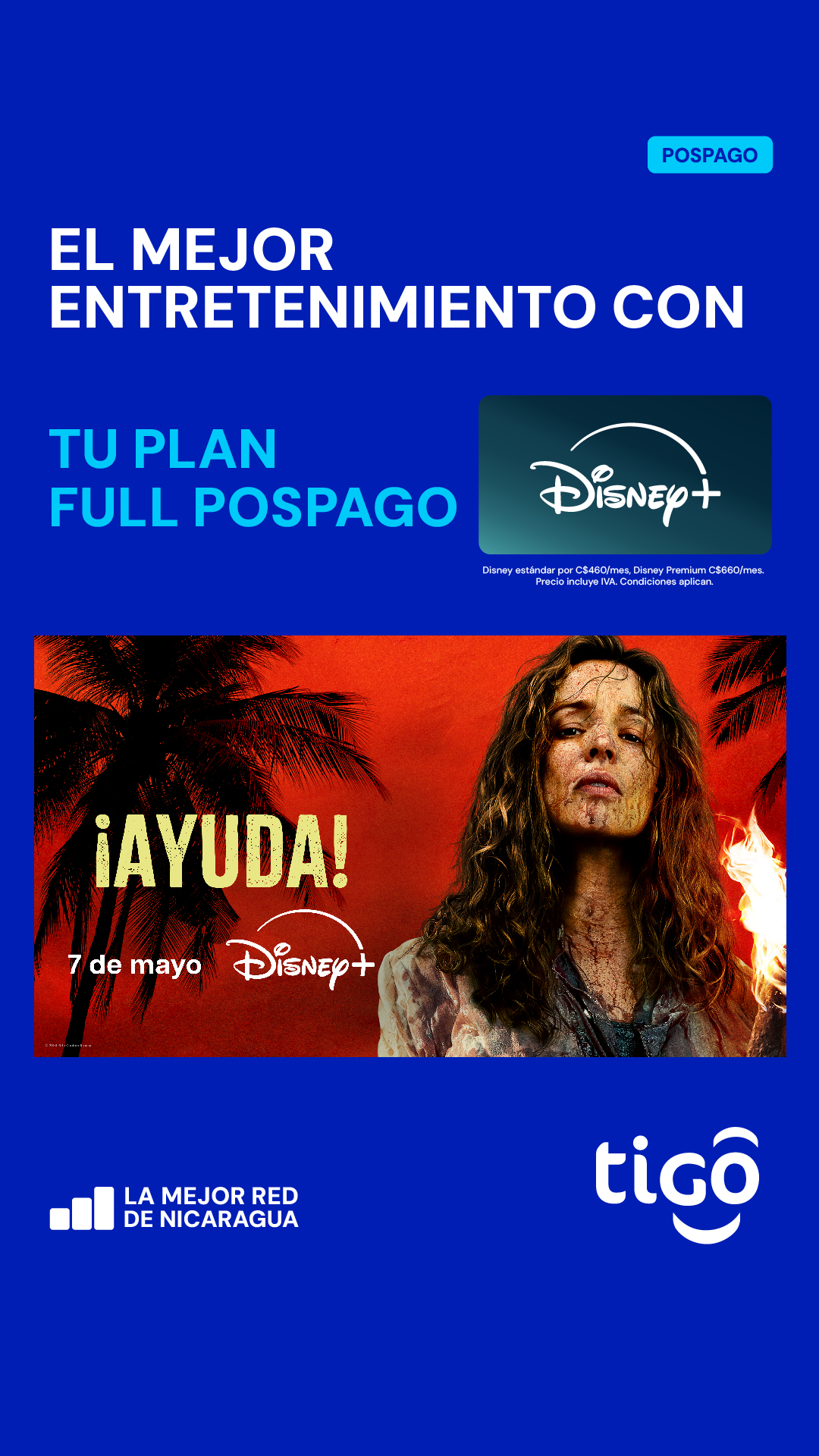 Tigo Nicaragua Facebook ad