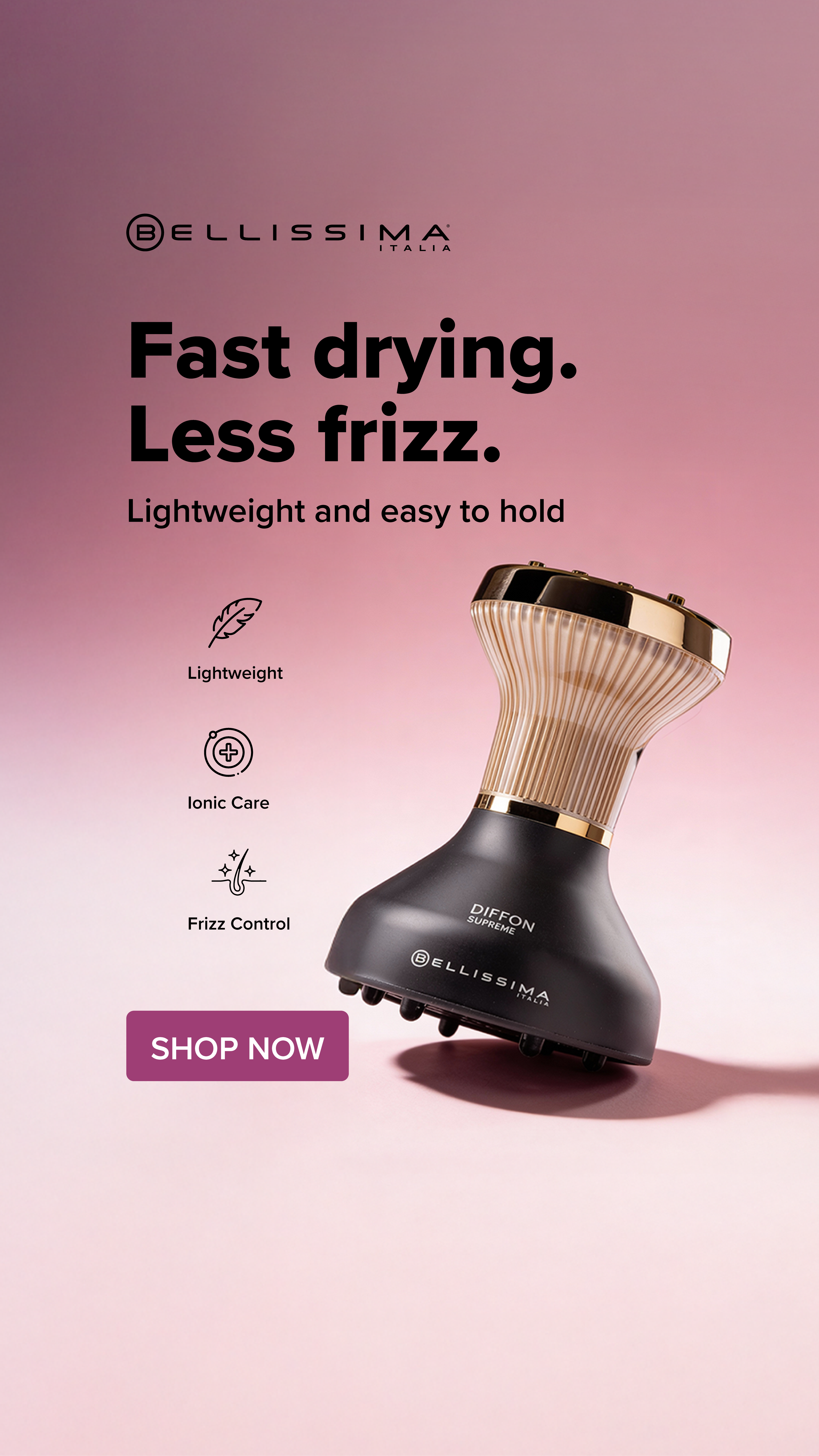 Bellissima Hair Tools Facebook ad