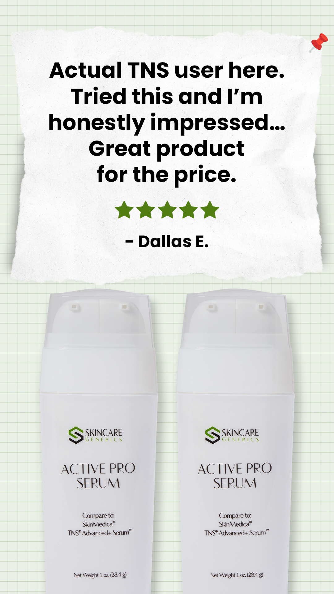 Skincare Generics Facebook ad: Luxury Anti-Aging, Smarter Price