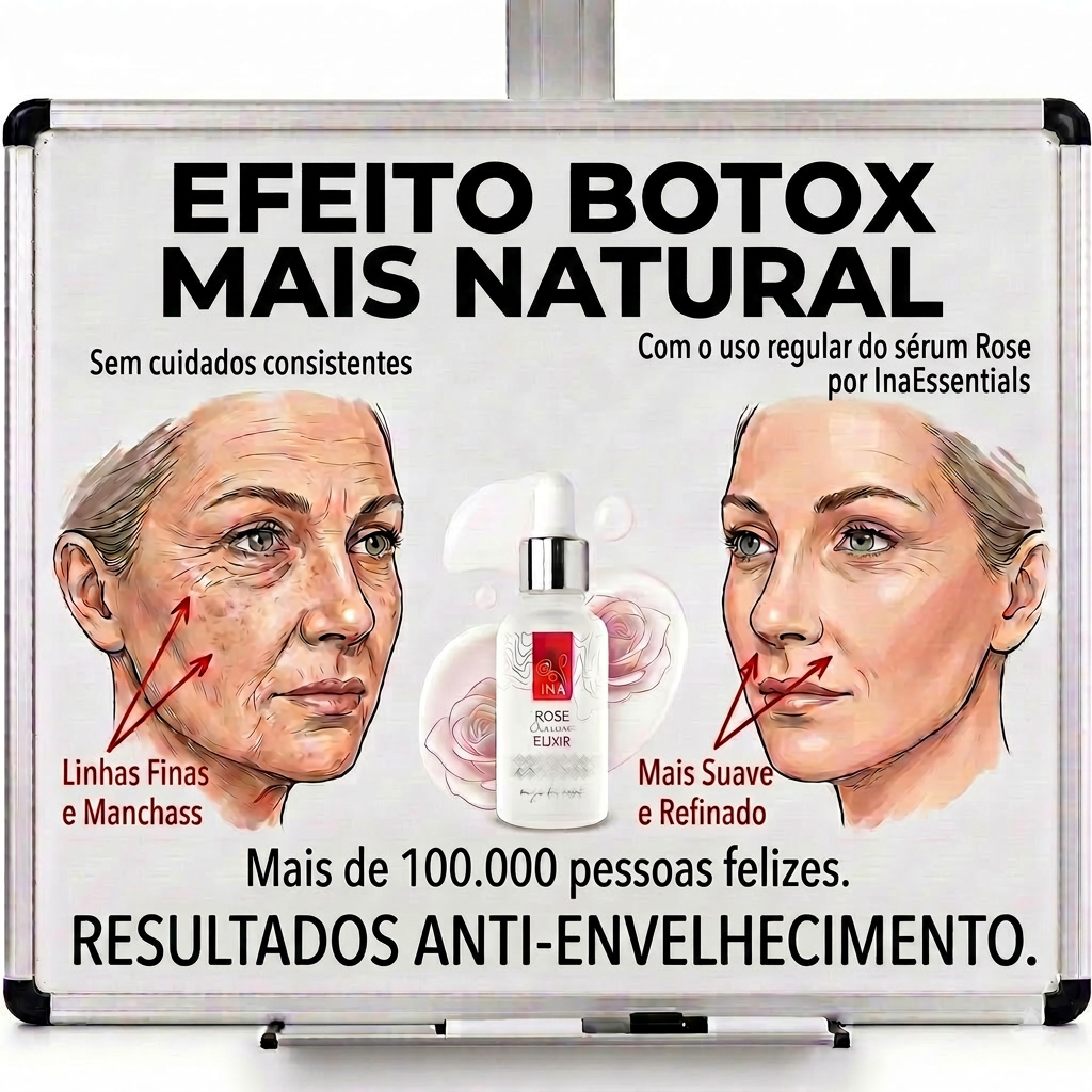 InaEssentials.PT - Cosméticos Orgânicos Familiares Facebook ad: Efeito botox, mas natural