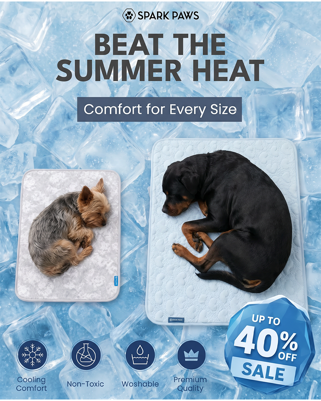 Spark Paws Facebook ad