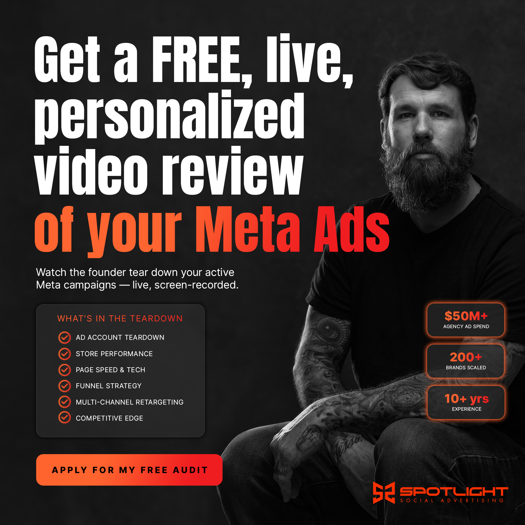 Spotlight Social Advertising Facebook ad from Jul 21, 2026