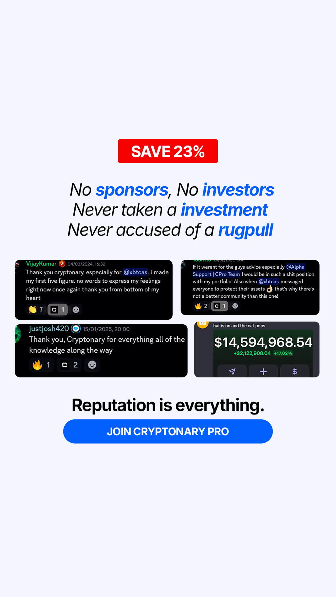Cryptonary Facebook ad