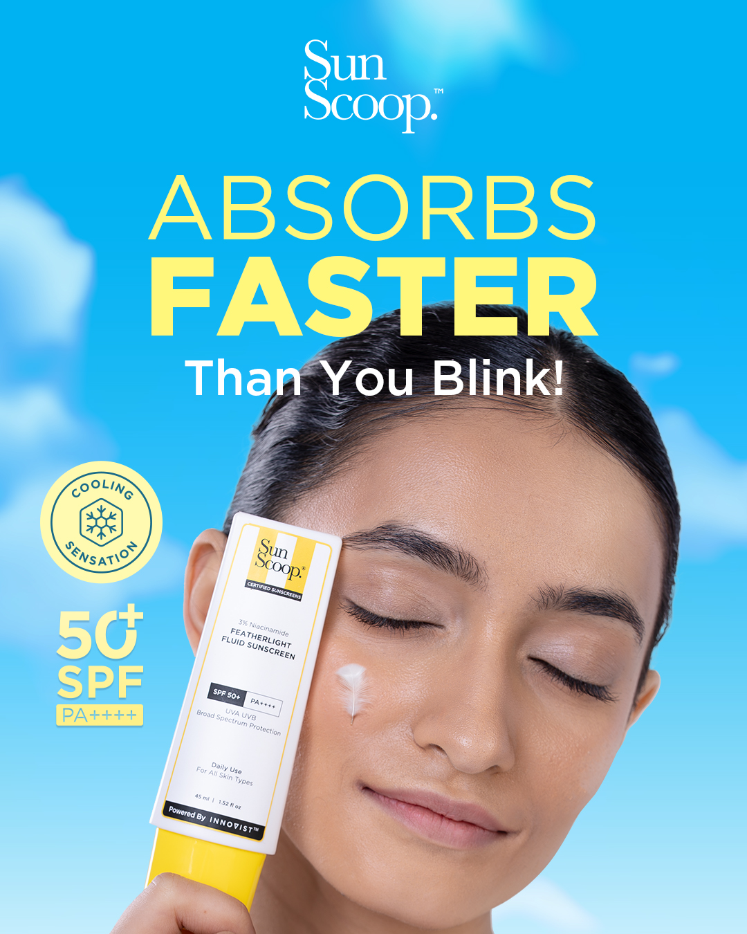 Sunscoop SPF Facebook ad