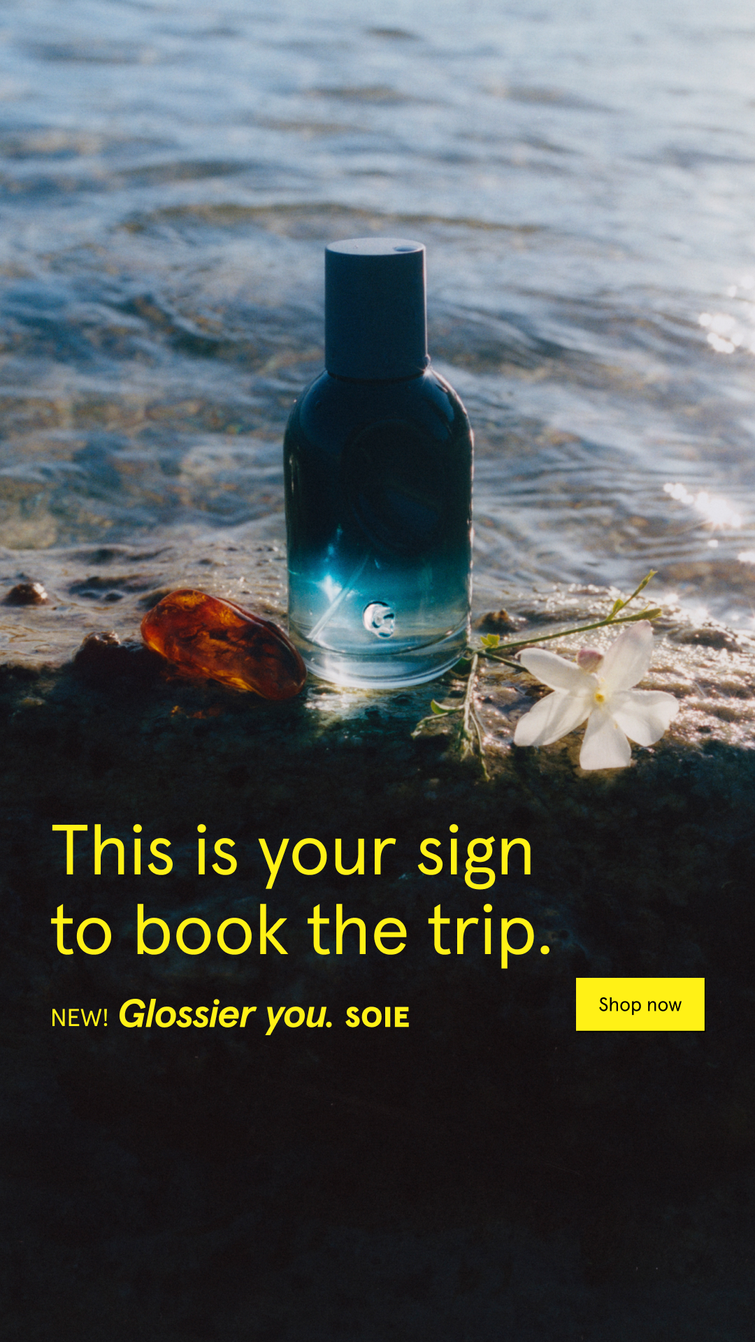 Glossier Facebook ad