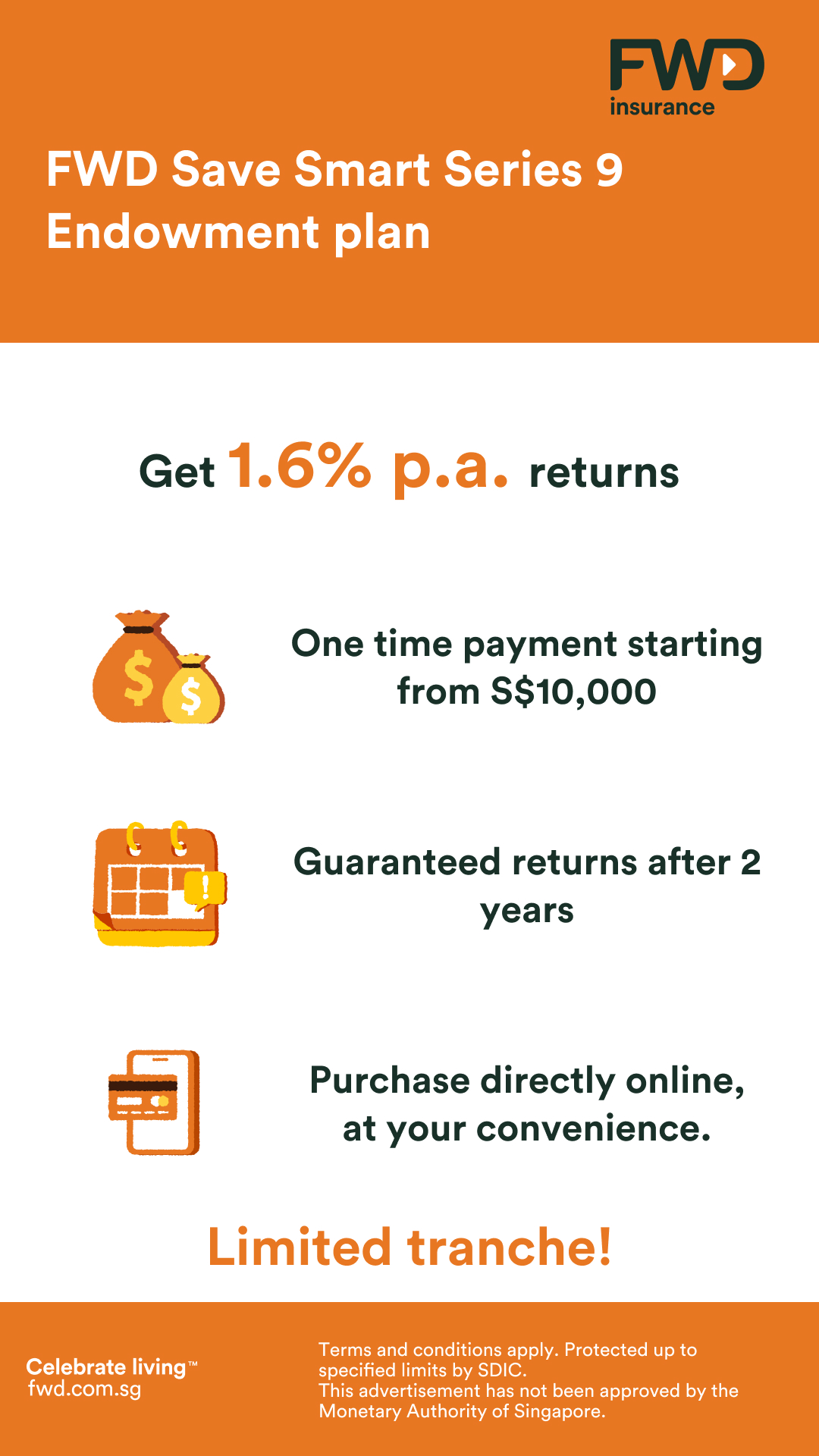 FWD Singapore Facebook ad