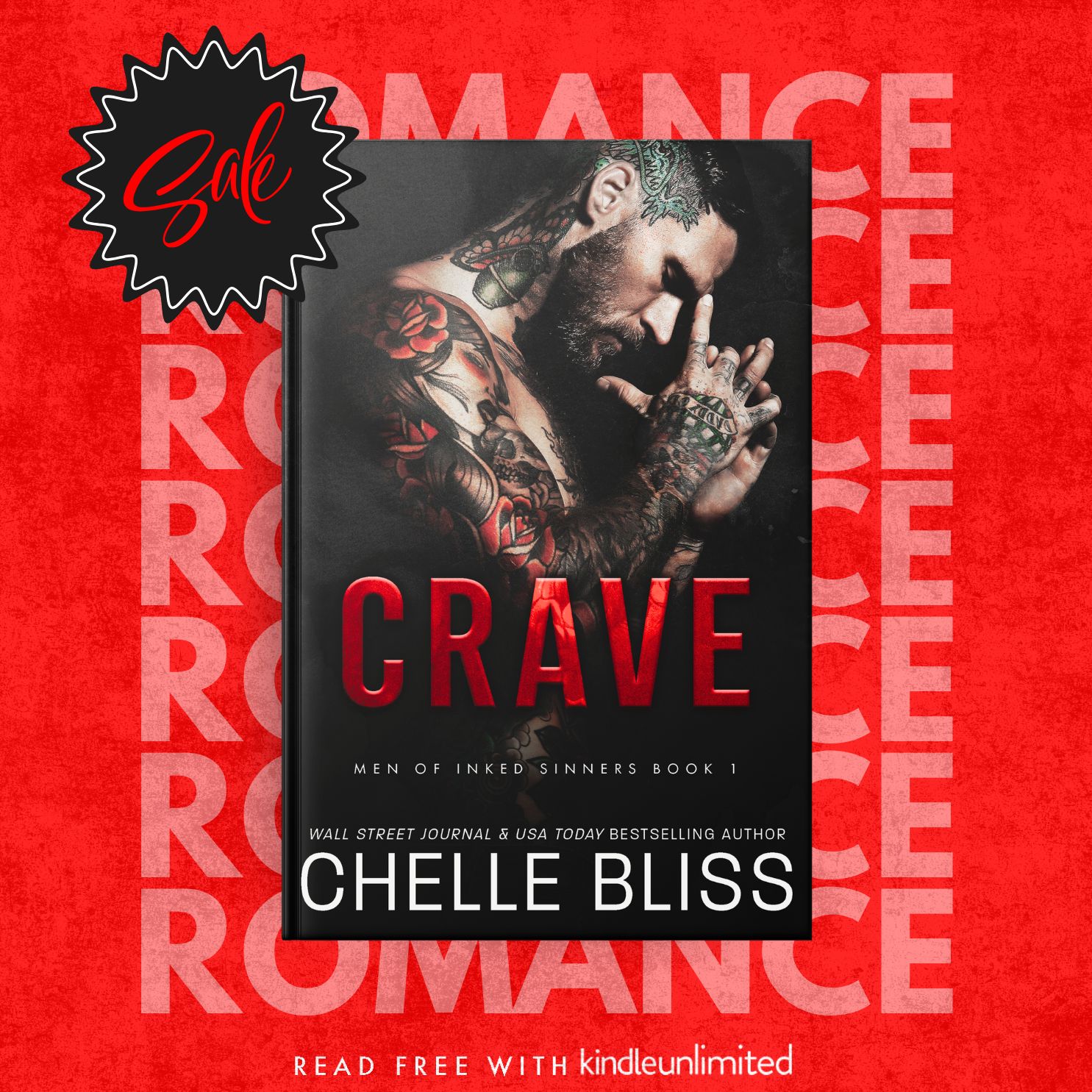 Author Chelle Bliss Facebook ad