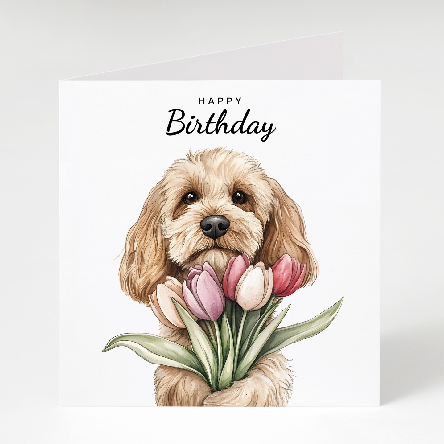 Dogvotion Facebook ad: Cockapoo Themed Cards and Gifts