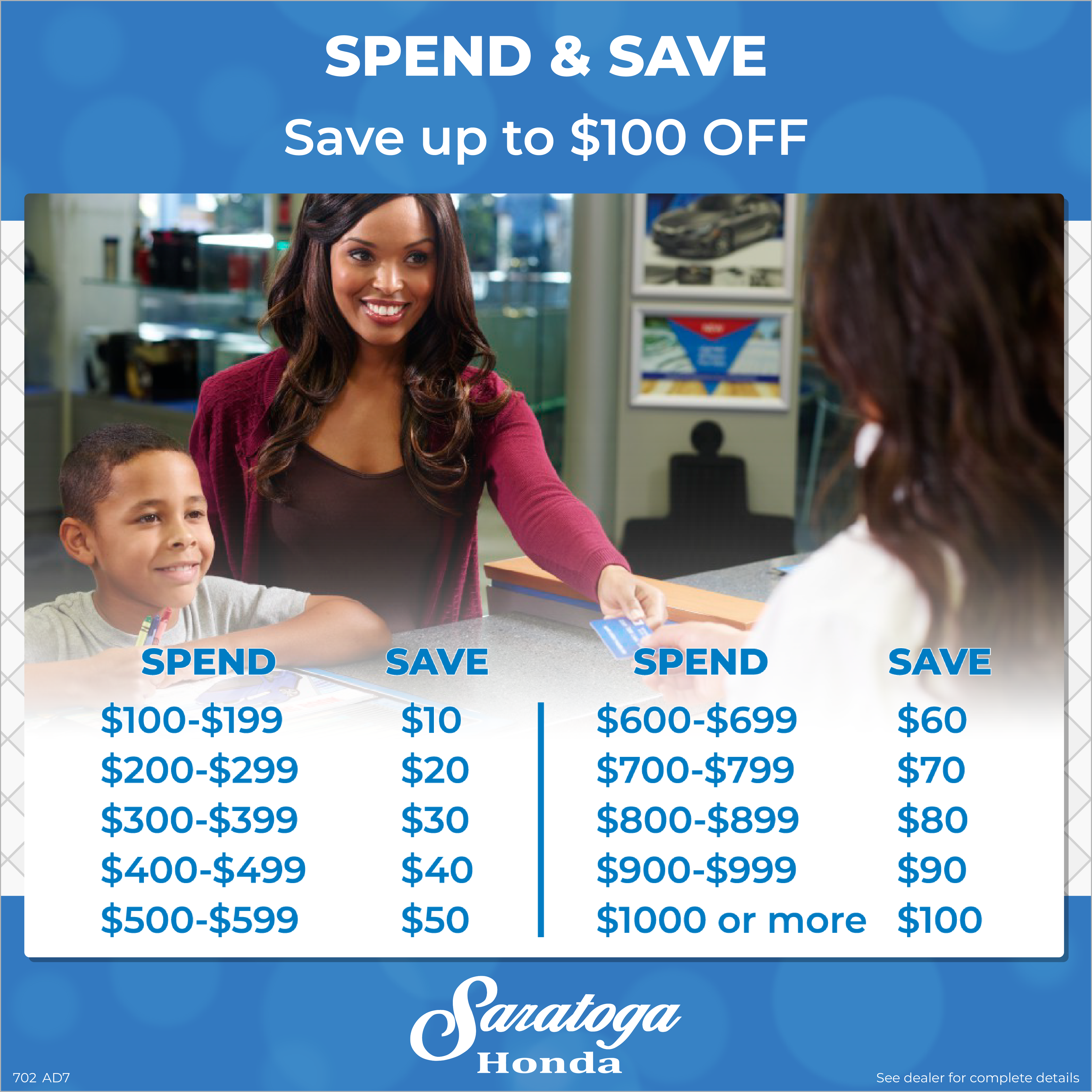 Saratoga Honda Facebook ad from Jul 3, 2025