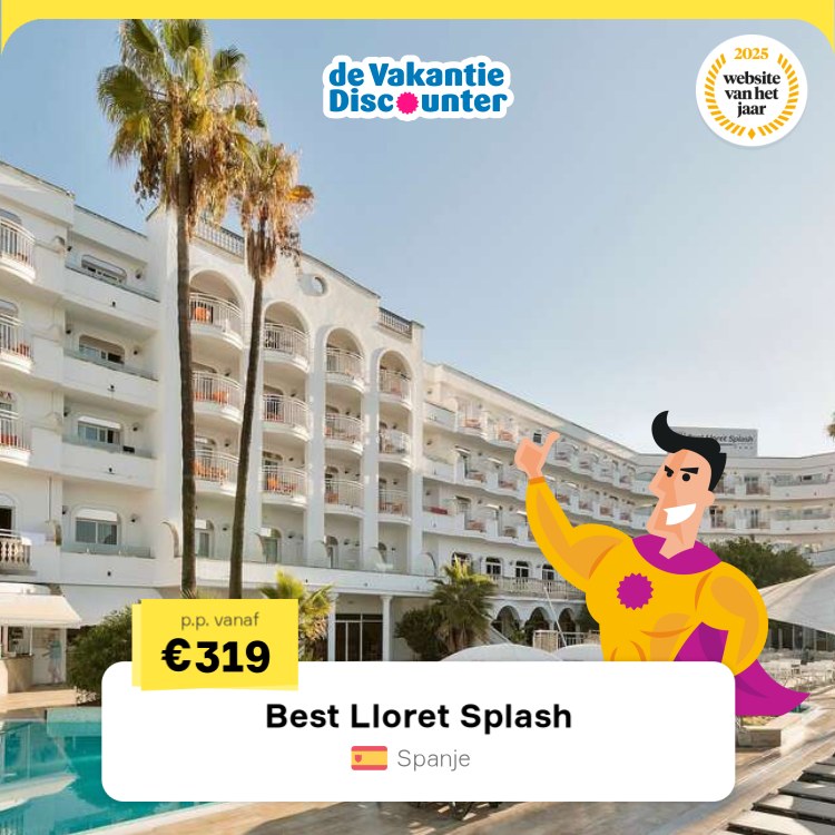 de VakantieDiscounter Facebook ad