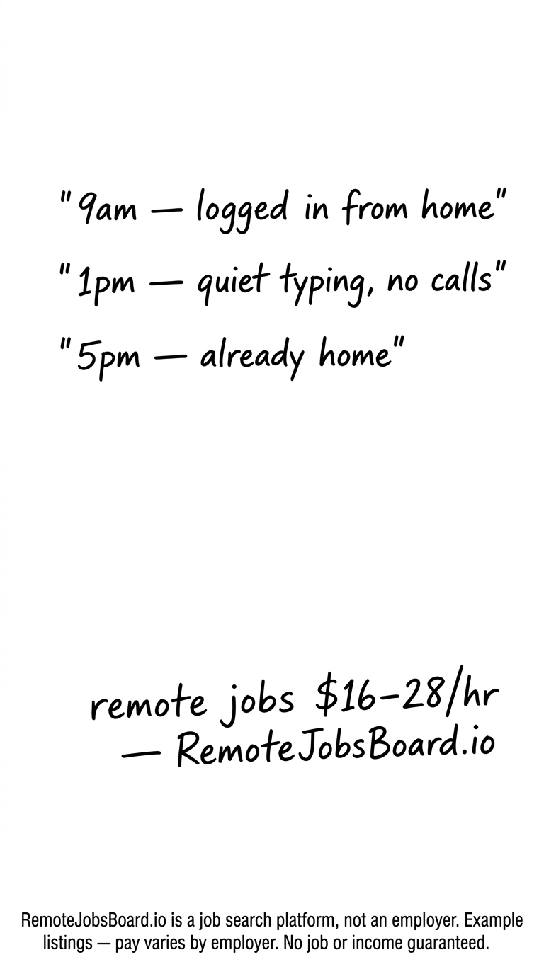 Remote Jobs Board - Work From Anywhere Facebook ad