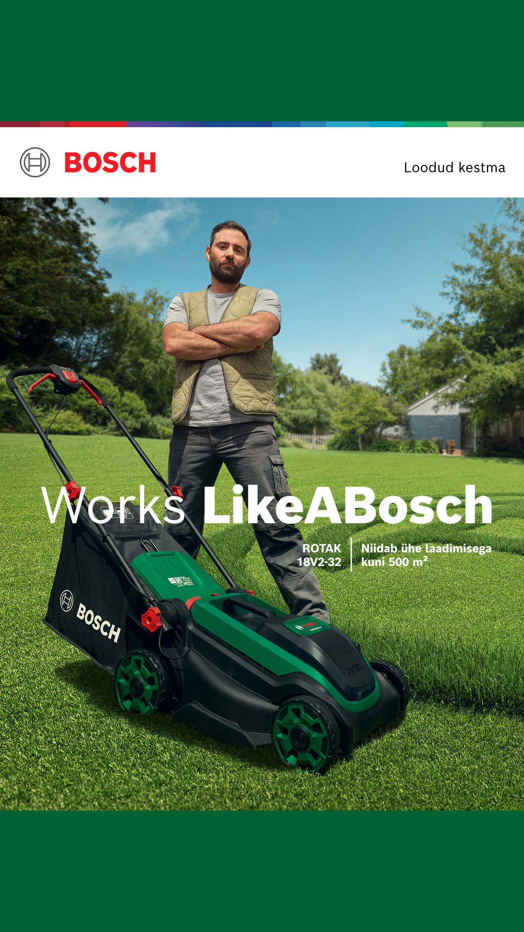 Bosch Eesti Facebook ad from May 26, 2026