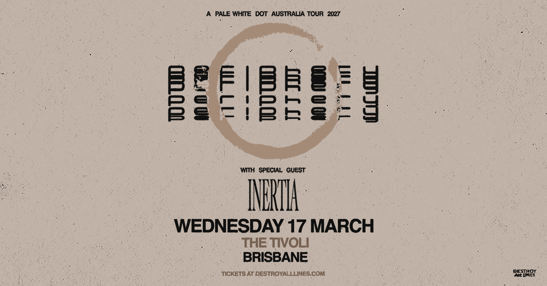 Destroy All Lines Facebook ad: Periphery // Brisbane // A Pale White Dot Australia 2027…