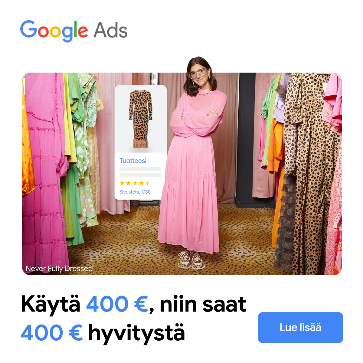 Google Ads Facebook ad