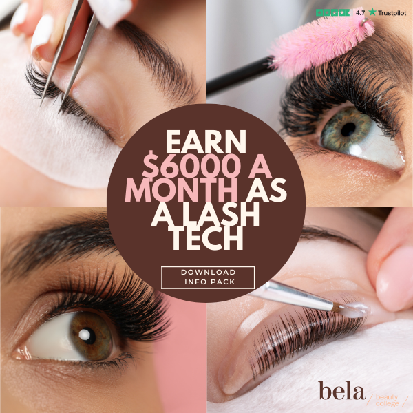 Bela Beauty College Facebook ad