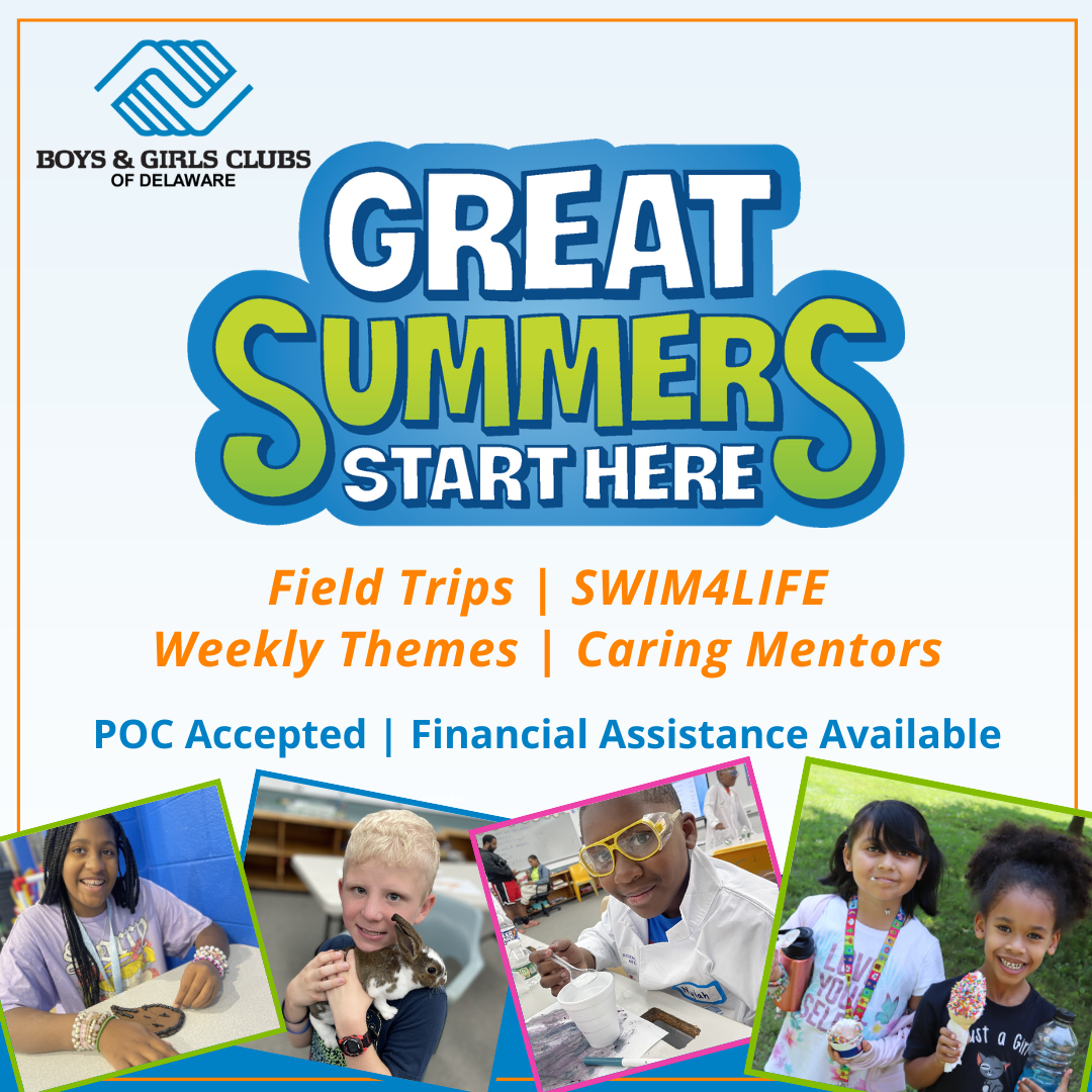 Boys & Girls Clubs of Delaware Facebook ad: Register for Summer 2026