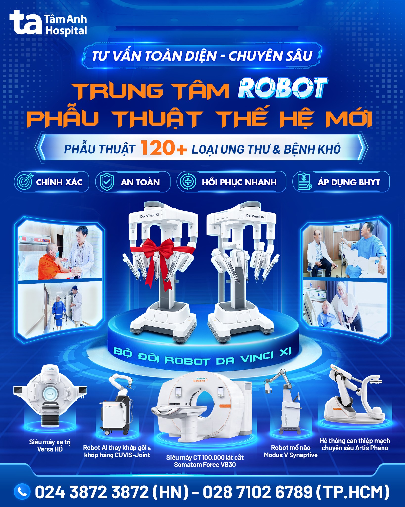 Bệnh viện Đa khoa Tâm Anh Facebook ad: Tiên phong tại Việt Nam, Hệ thống BVĐK…