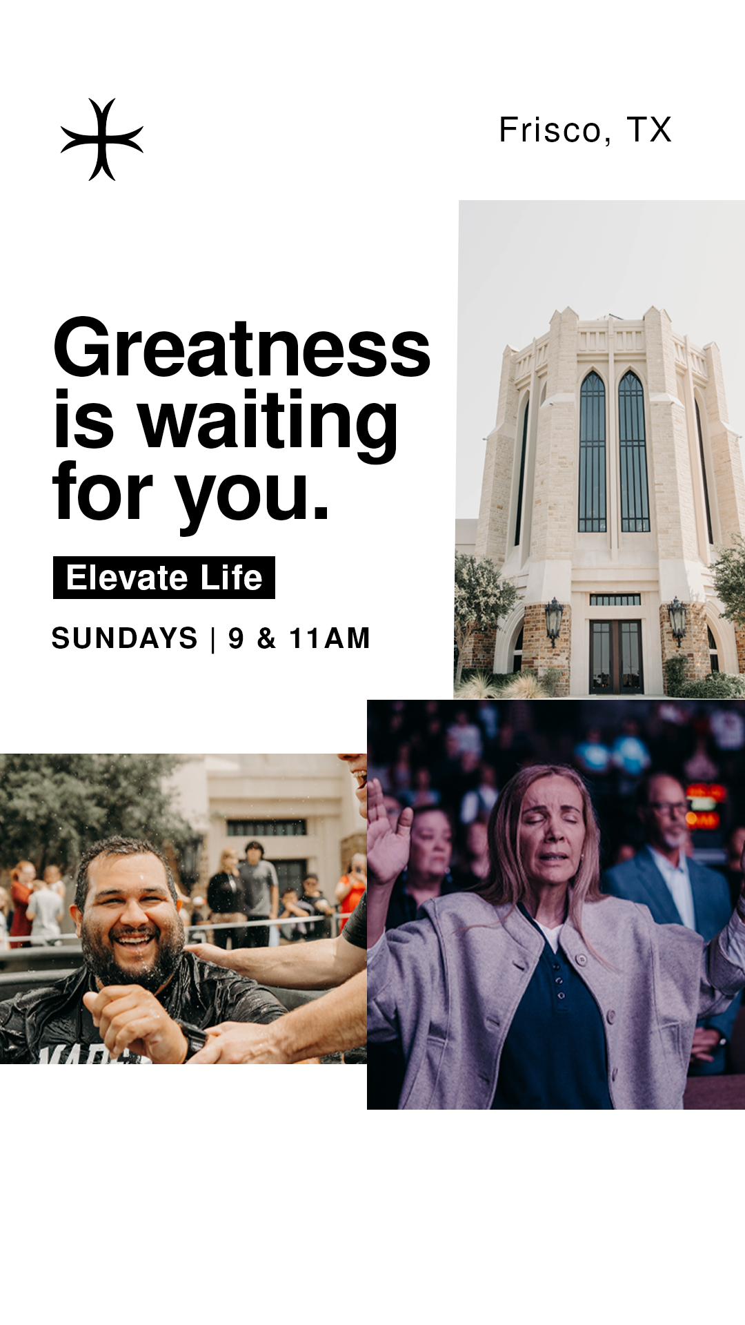 Elevate Life Church Facebook ad from Jul 15, 2026