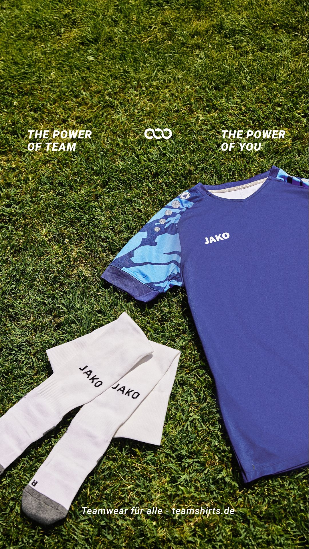 TeamShirts Facebook ad: Teamwear für Deinen Verein