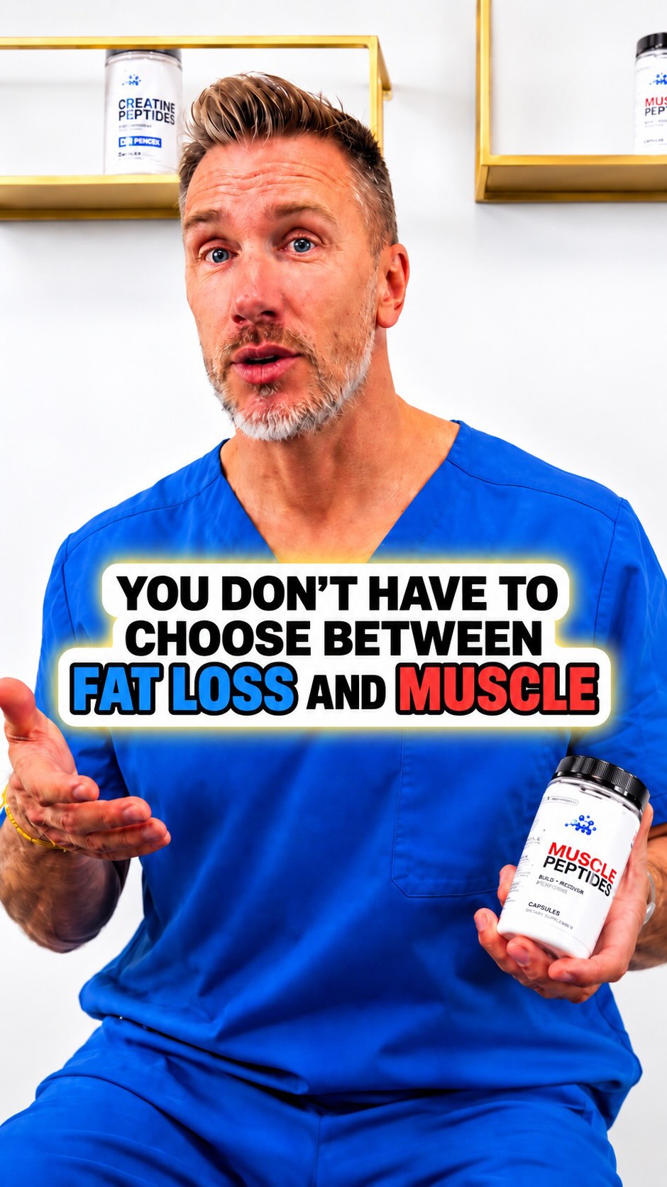 The Vitamin Shoppe Facebook ad: Everyone's chasing the number on the scale.