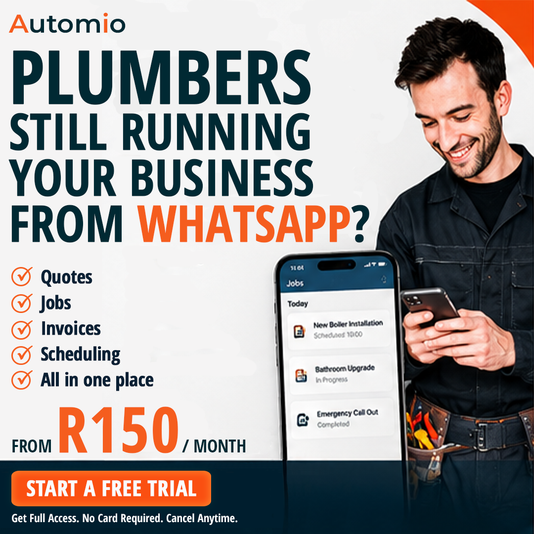 Automio - Field Management Software Facebook ad: From R150 per month!