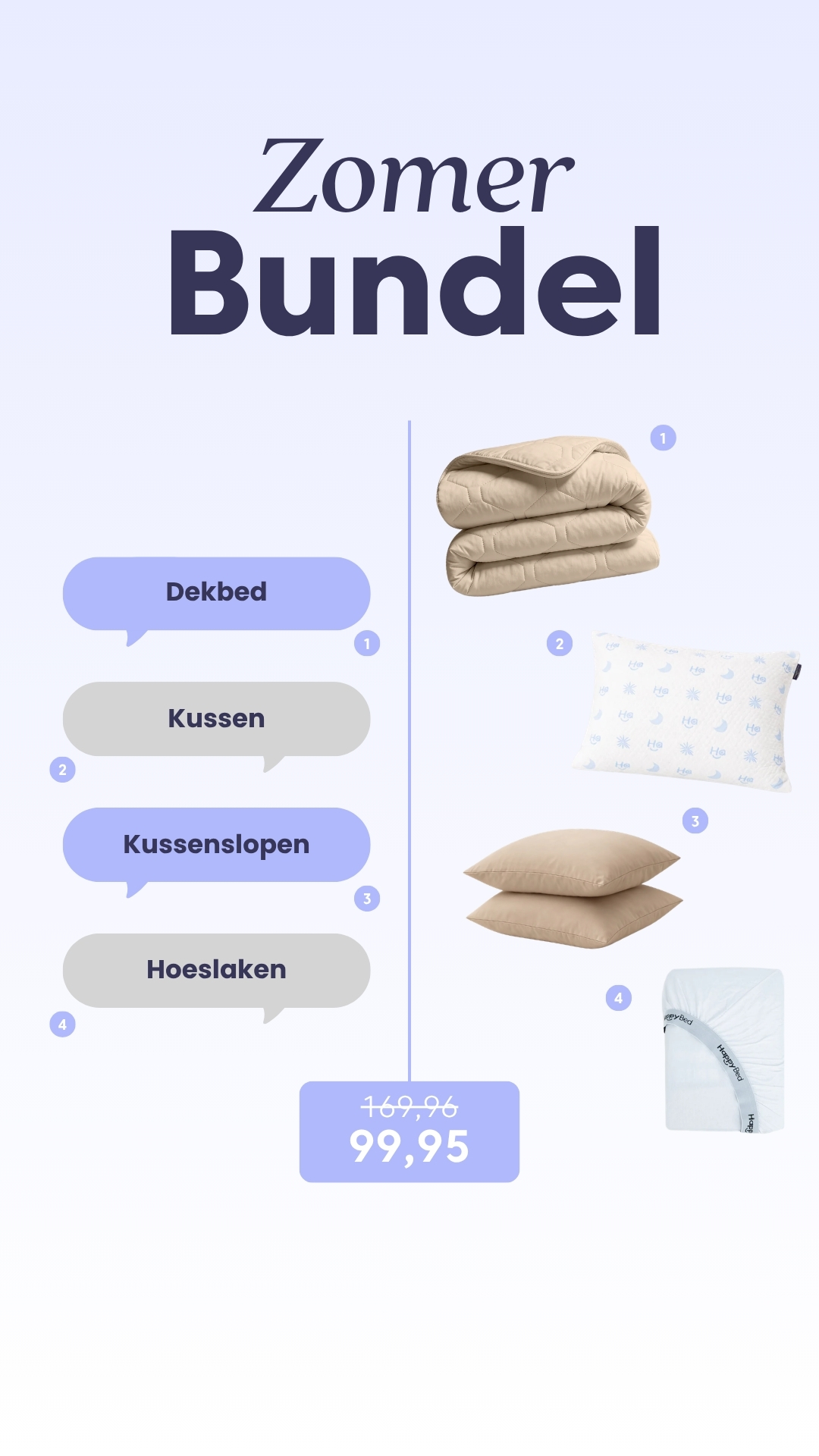 HappyBed Facebook ad